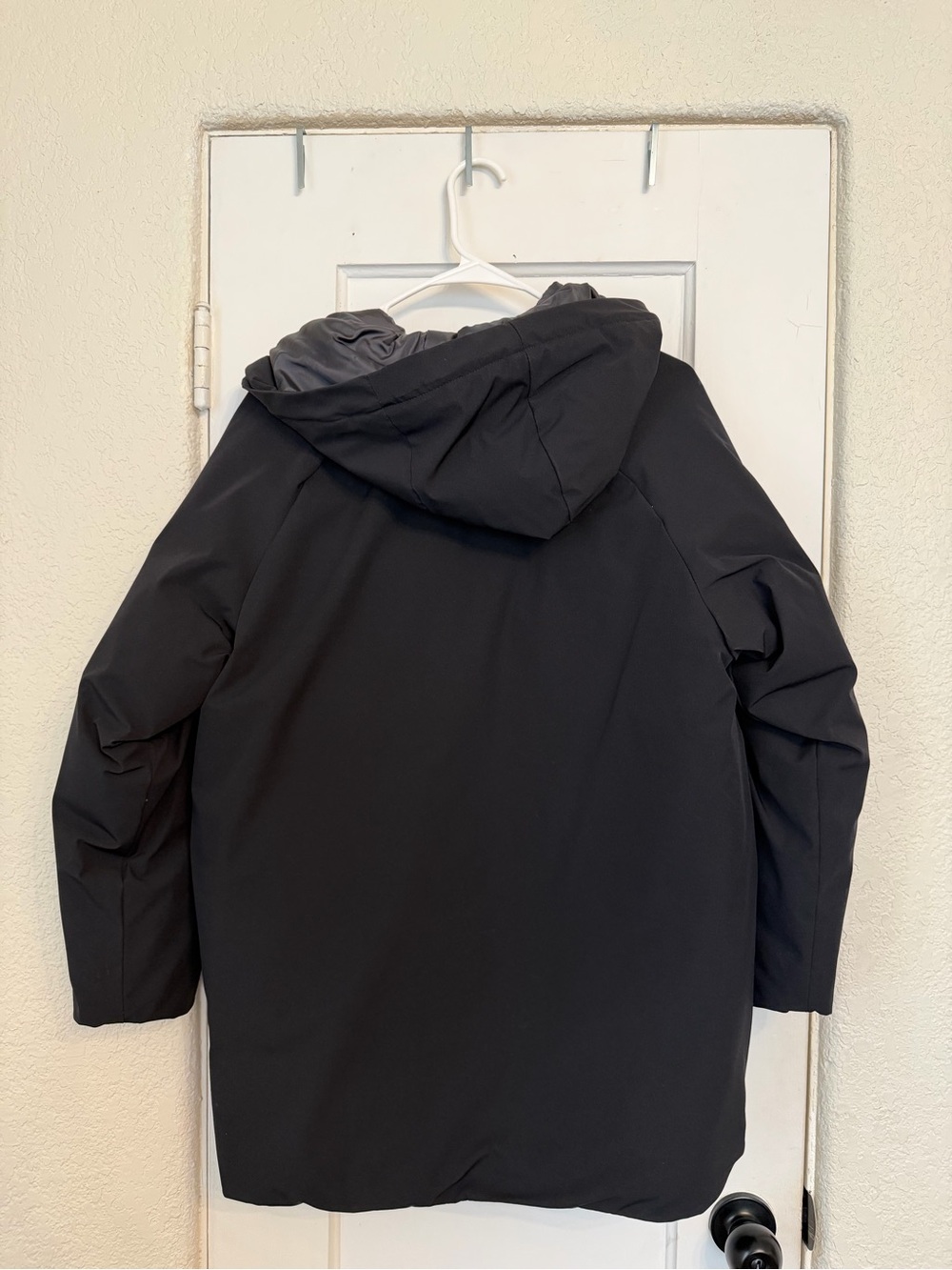 Zara Black Kids Hooded Puffer Coat - Picture 2 of 3